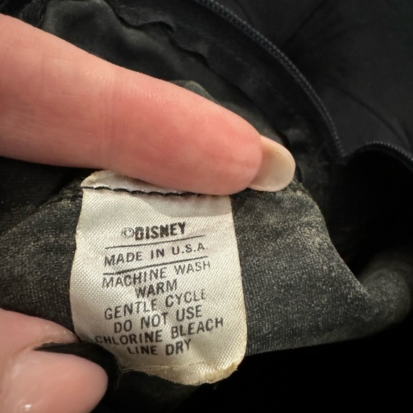 35th Anniversary VTG Disney Black Fanny Pack Belt Bag Mickey Mouse - Picture 9 of 11